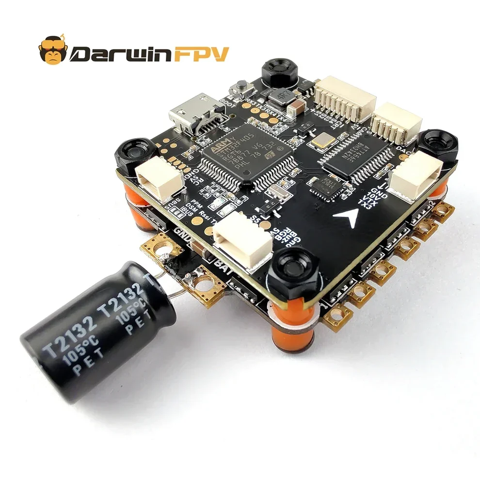 وحدة تحكم طيران DarwinFPV Fpv  - مراجعة Betaflight Fc F4 وسعره